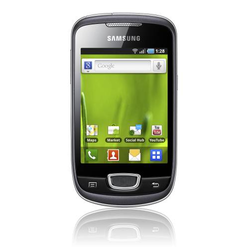 Telefon mobil Samsung Galaxy Mini S5570 Steel pe scurt: