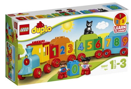 LEGO DUPLO - Trenul cu numere 10847